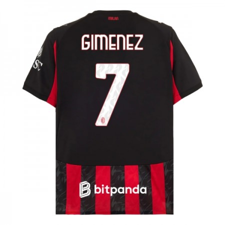 AC Milan Gimenez 7 Thuisshirt 2025-26
